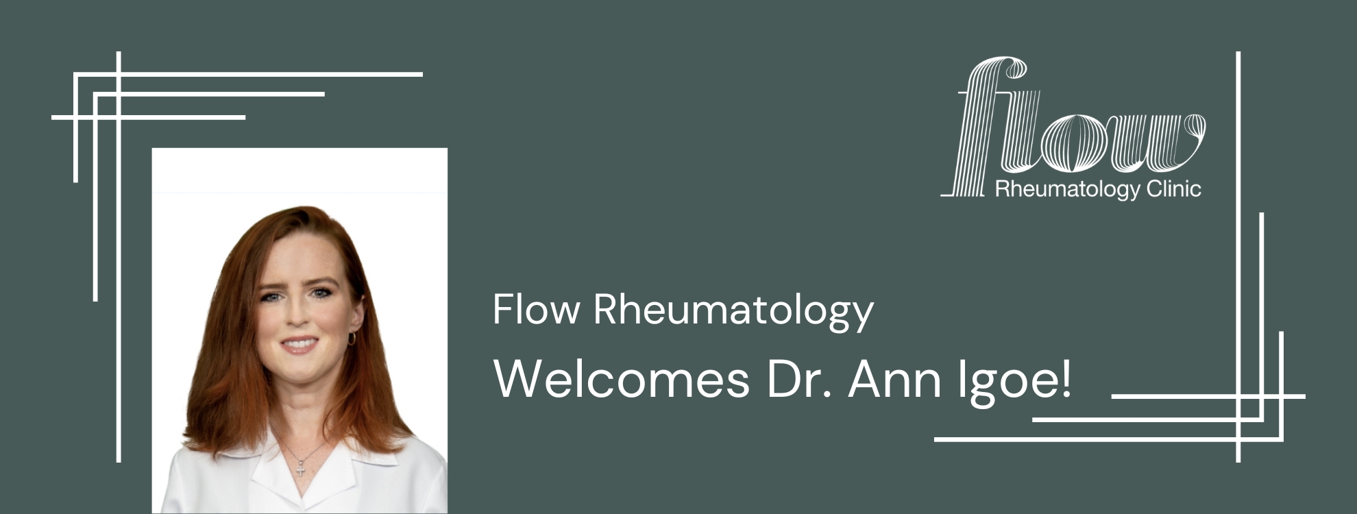 We are pleased to announce the addition of Dr. Igoe to our dedicated team of medical professionals at Flow Rheumatology.